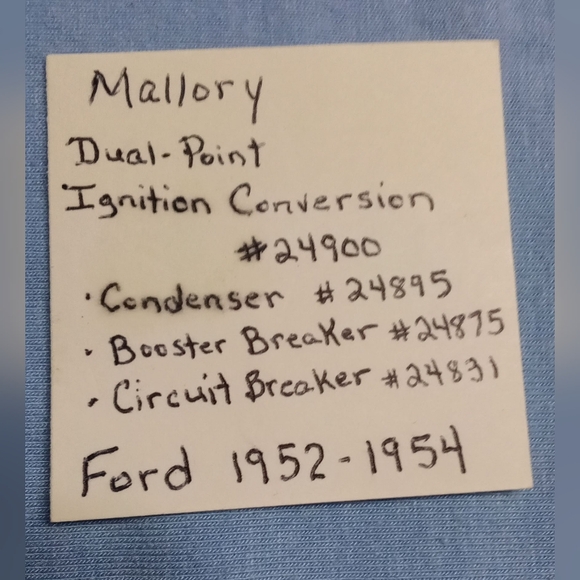 Mallory Dual-Point Ignition Conversion Kit - Picture 8 of 8